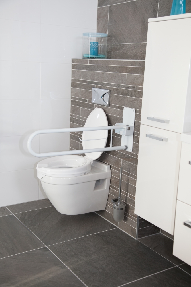 Opklapbare toiletbeugel