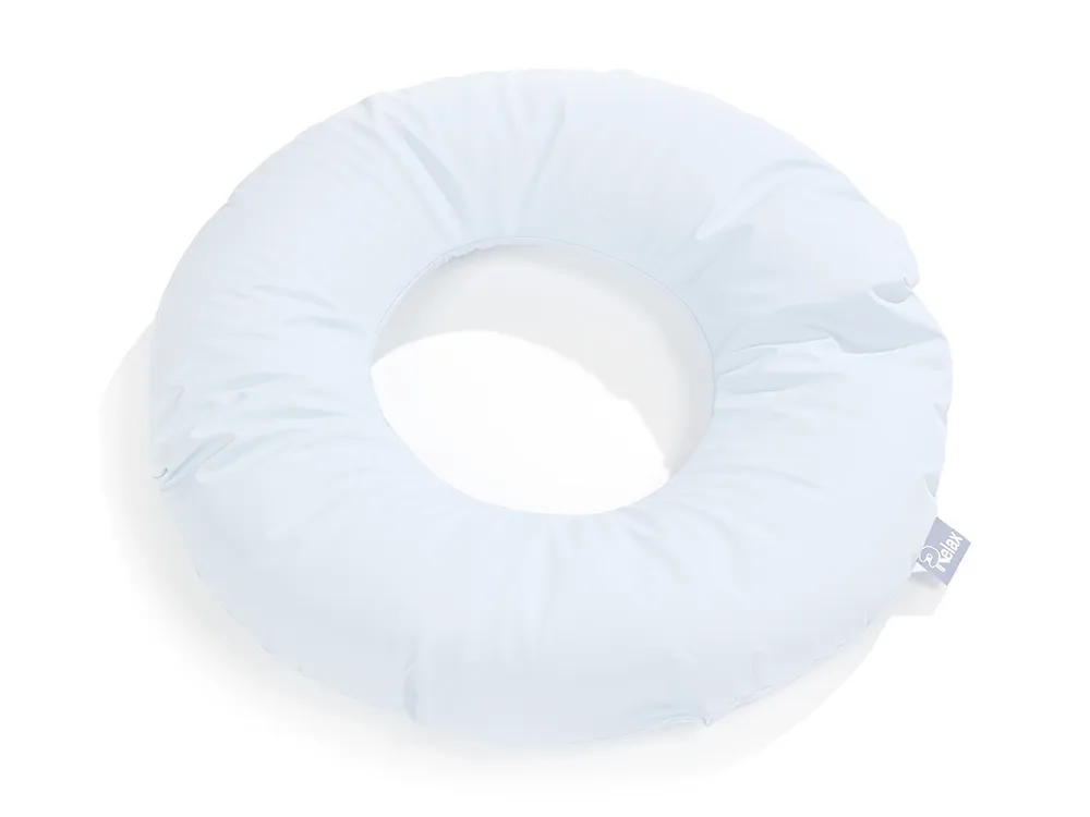 Katoen/polyester hoes Jeansblauw tbv Relax Pro Donut ringkussen