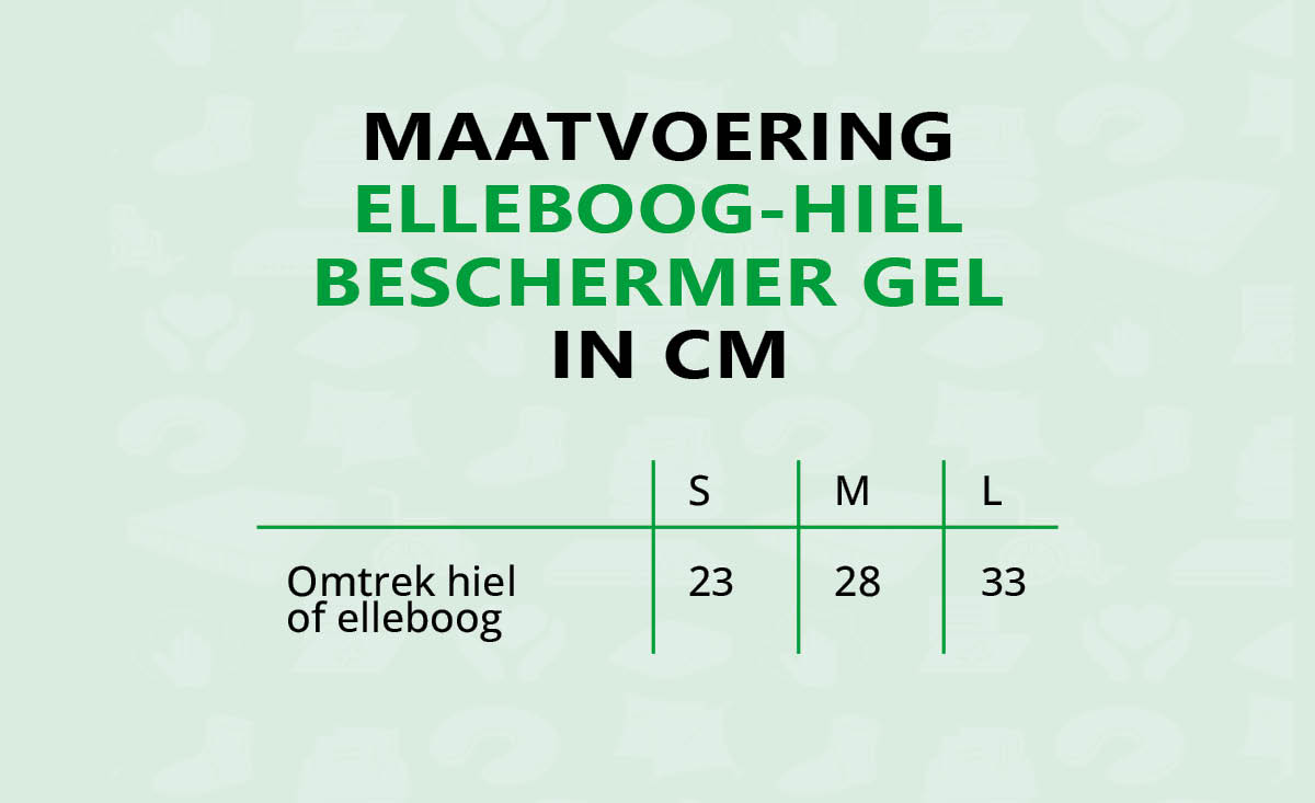 Elleboog-hiel beschermer gel (per set)