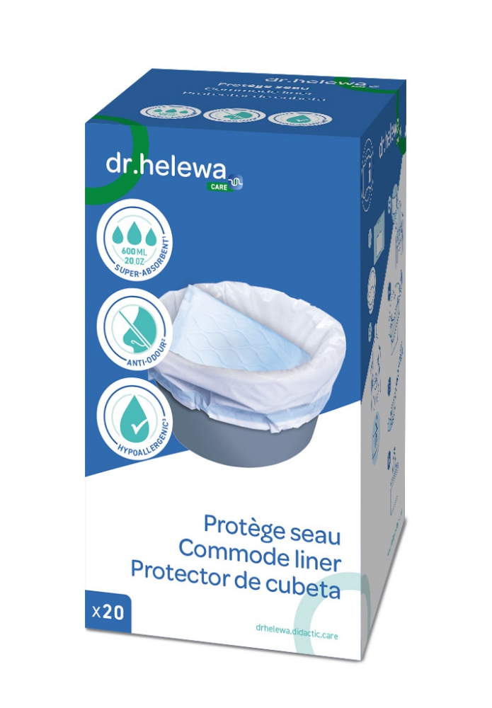 Opvangzakken voor toiletstoel