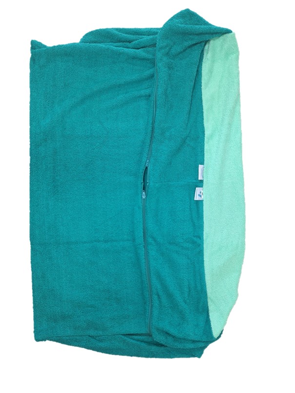 Hoes tbv FlexiOr Ligorthese Dipleg 45° L korrel (Zeeblauw-Kobaltblauw)
